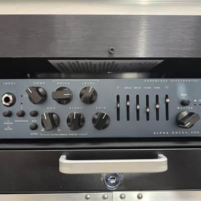 Darkglass Electronics Alpha Omega 900 Bass Amp w/ Power Conditioner and Rack Case image 1