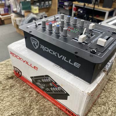 Rockville RDJ2 2 Channel DJ Mixer with USB, Cue Monitor, Talkover, 4 Line Inputs image 3