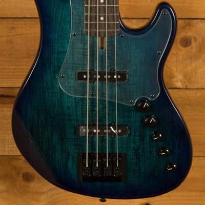 Cort GB-Fusion 4 Bass - Rosewood - Blue Burst image 1