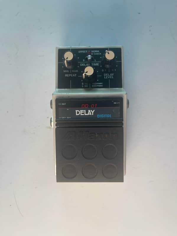 Maxon DD-01 Digital Delay Echo Rare Vintage Guitar Effect Pedal MIJ Japan image 1