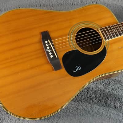 Pearl PF-770 71-72 - Natural Acoustic Guitar Rare image 6