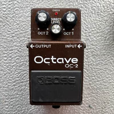 Boss OC-2 Octave (Black Label) 1989 - 1997 - Brown image 1