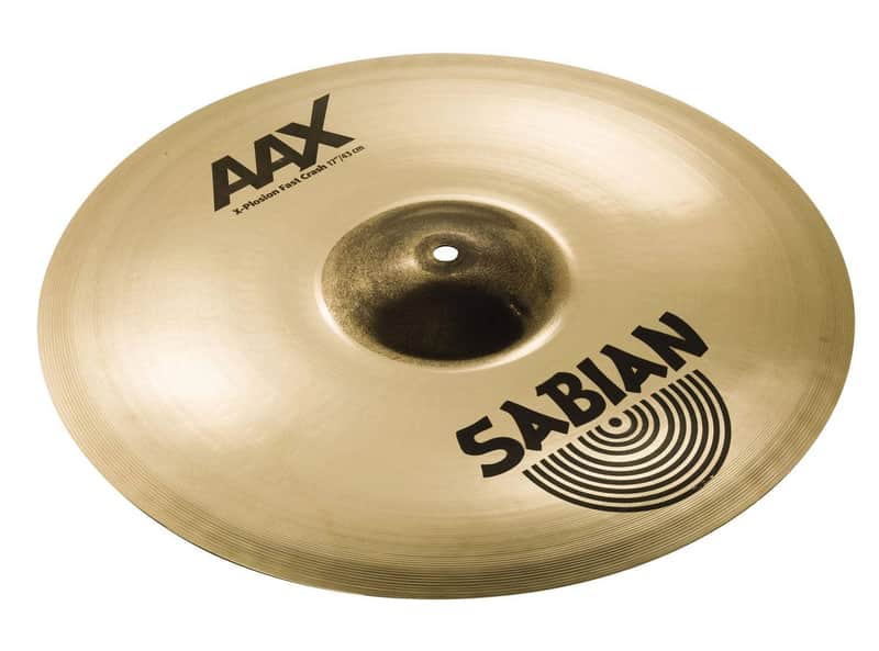 Sabian AAX X-Plosion Fast Crash Cymbal - Brilliant 17"