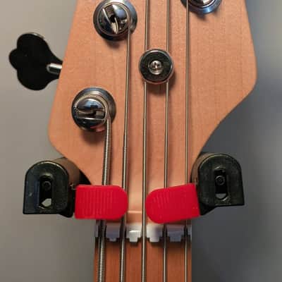 Ernie Ball Music Man StingRay 5 HH with Maple Fretboard 1999 - 2018 - Candy Apple Red image 15