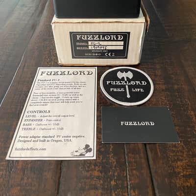 FuzzLord FU-2 Big Box Boss FZ-2 Clone Electric Wizard Sound Doom Fuzz Pedal FU FZ 2 image 2