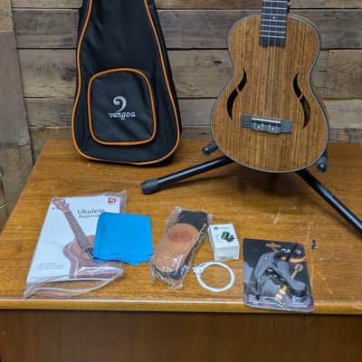 Vangoa Tenor Ukulele Hawaii Acoustic Ukuleles Kit w/ Bag, Strap, Capo, Tuner.. image 1