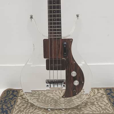 Ampeg Dan Armstong Bass 1969 - Clear Lucite image 2