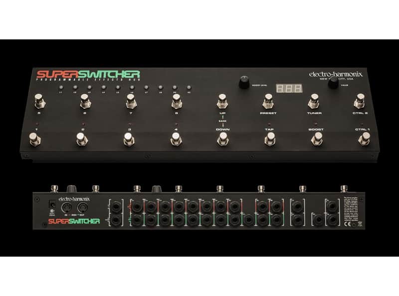 Electro-Harmonix Super Switcher Programmable Guitar Effects Hub Pedal image 1