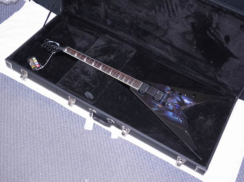 DEAN Dave Mustaine VMNT V electric GUITAR Terminated graphic NEW Terminate w/ Case image 1