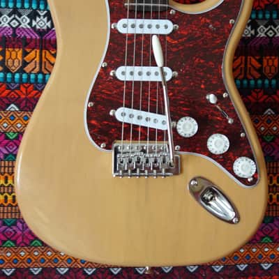 Alder Strat-type body with Light Roast hand wound pickups image 1