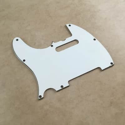 3Ply Lefty Tele Vintage Reissue Fender Guitar Pickguard Natural Aged Relic Telecaster ‘62 image 9