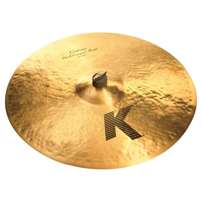 Zildjian 21" K Custom Dark Complex Ride Cymbal image 1