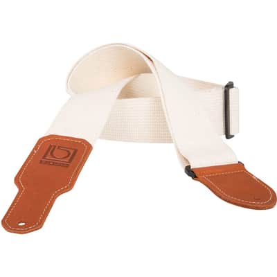 BOSS BSC-20-NAT 2" Cotton Guitar Bass Instrument Adjustable Strap Natural image 1