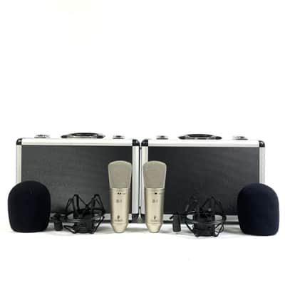 Behringer B-1 Lot of 2 Large Diaphragm Cardioid Condenser Microphone 2001 - Present - Nickel TGHM