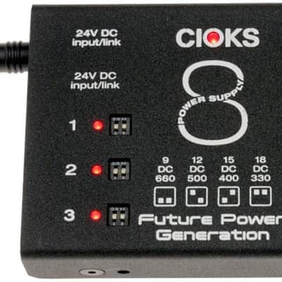 CIOKS CIOKS 8 8-output Isolated Guitar Pedal Power Supply Expander Kit image 2