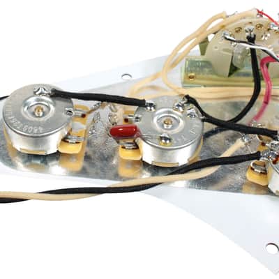 920D Custom DiMarzio Andy Timmons Loaded S Style Pickguard DP224F AT-1, DP187 Cruiser WP/WH image 4