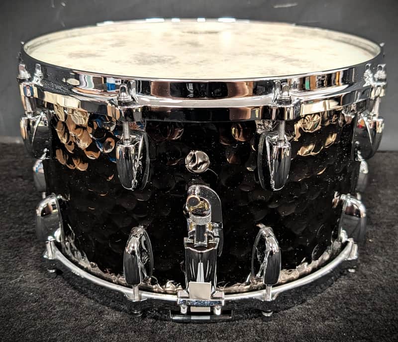 Gretsch Drums Hammered Black Steel Snare Bild 1
