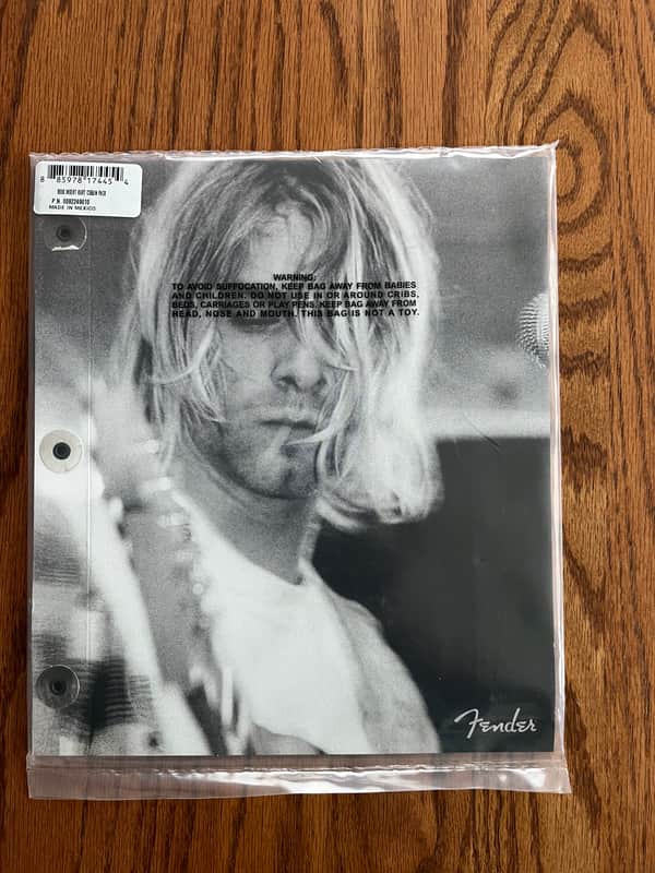 2014 Fender Kurt Cobain Jaguar Guitar Book / Booklet / Case Candy - UNOPENED image 1