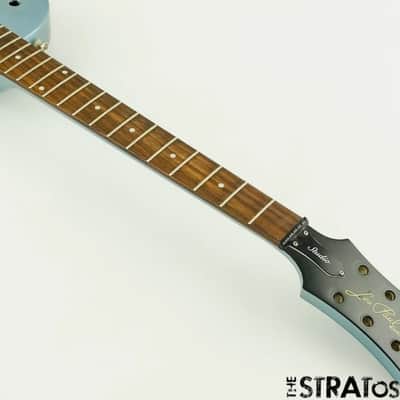 USED Epiphone Les Paul Studio BODY + NECK + Pickguard Guitar Pelham Blue image 4