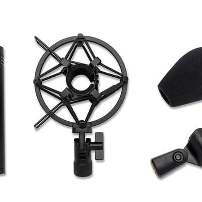 Warm Audio WA-84 Vintage Condenser Microphone (Black) image 3