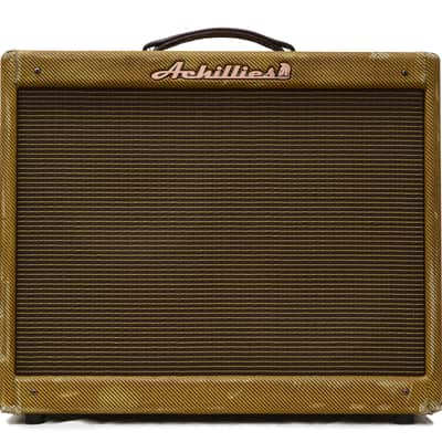 Achillies Apollo S30 2x10" Jensen P10R Speaker Combo Relic Aged Lacquered Tweed image 2