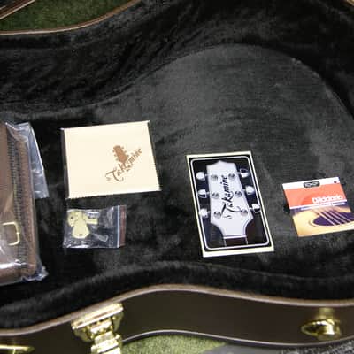 Takamine EF340S TT electro acoustic guitar with hard case image 16