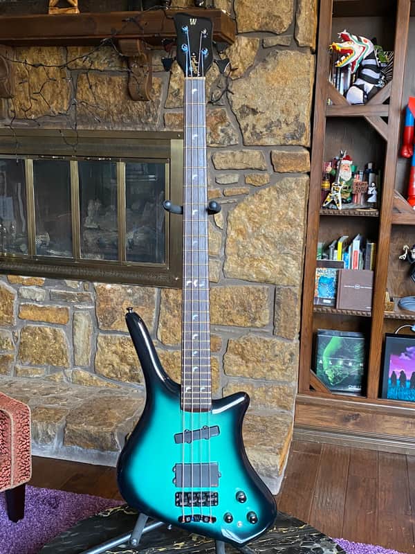 Warwick Dolphin Pro 1 / EARLY 1989 - 4 String / Seaglass Black Burst image 1
