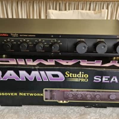 Pyramid SEA3000 3 Way Electronic Crossover, Adjustable Rack Mount, Flexible, Built 2000s - Black image 1