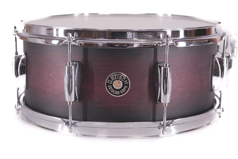 Gretsch Drums Catalina Maple 14" x 6" Snare Drum – Satin Deep Cherry Burst - Excellent image 1
