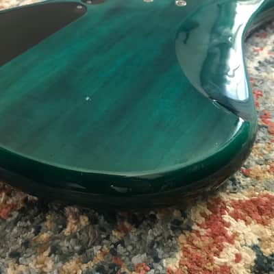 MTD Kingston Artist 4-String Bass w/ Rosewood Fretboard Amber image 8
