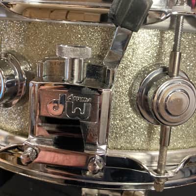 DW - David Frangioni Collection - 5x14" Collector's Series Maple Snare Drum 1987 - Silver Sparkle image 16