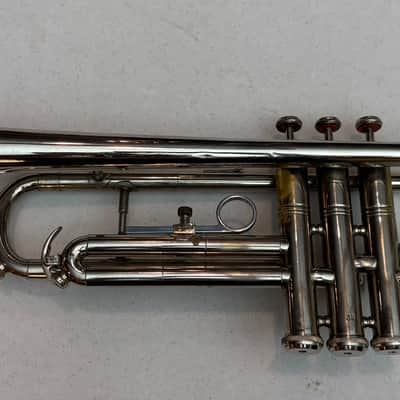 Tristar Silver-Plated Bb Trumpet w/ Bach 5C Mouthpiece, Case & Accessories – Made in India image 2