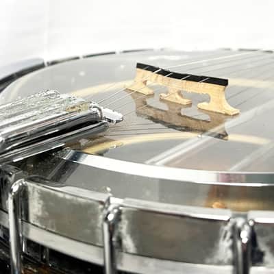Washburn B18 5 String Resonator 1983 - Clear Gloss image 11