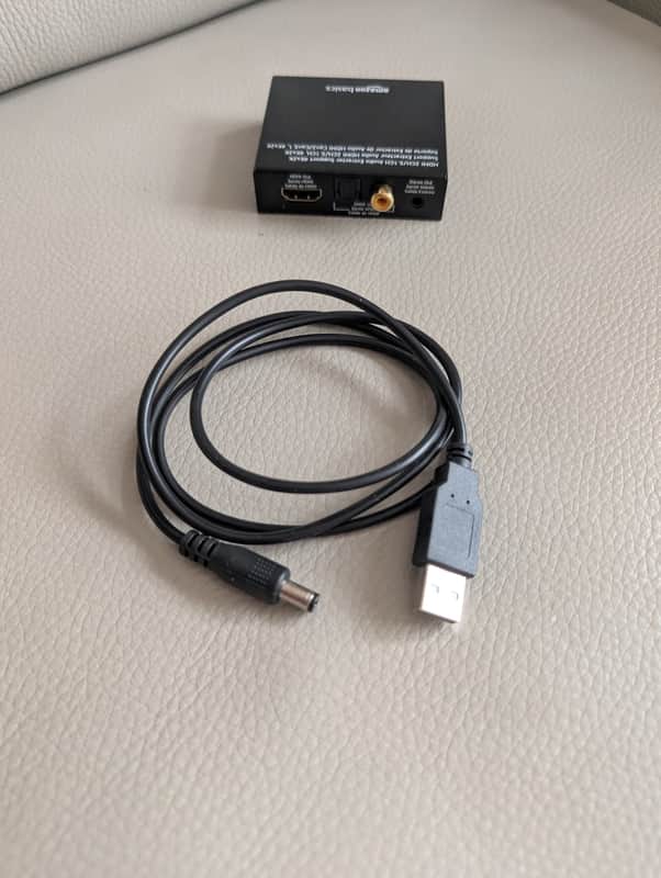 Amazon Basics HDMI Extractor audio 4k/2k 5.1 sampling input thru spdif image 1