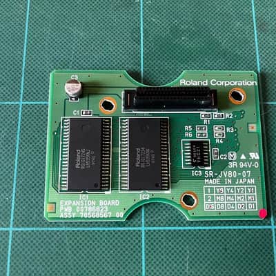 Roland SR-JV80-07 Super Sound Set Expansion Board 1990s - Green image 2