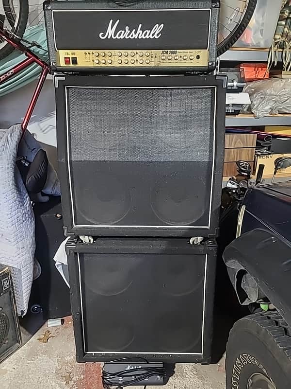 Marshall JCM 2000 TSL 100 Triple Super Lead 3-Channel 100-Watt Guitar Amp Head 2000s - Black image 1