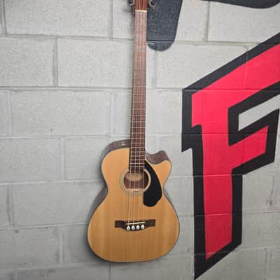 Fender CB-60SCE Acoustic-Electric Bass with Laurel Fretboard 2010s - Natural image 1