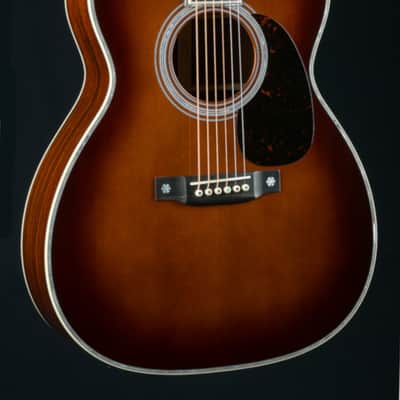 Martin 0000-42 Custom Premium Cocobolo and High Altitude Swiss Spruce Chris Hillman Burst NEW image 1