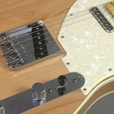 Fender American Vintage Double Bound Solid Body Custom Aged Natural Relic TL71 Tele Guitar 7.1Lb HSC image 13