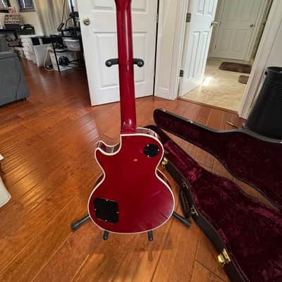 1999 Gibson Custom Shop Les Paul Custom CSLP Cherry Sunburst – OHSC + Tag – Excellent image 6