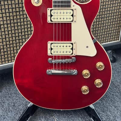 Gibson Les Paul Classic 2022 Bare Knuckle Cold Sweat Pickups - Translucent Cherry image 1