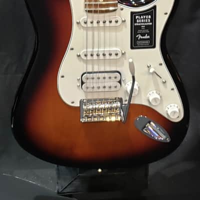 Fender Player Stratocaster HSS with Pau Ferro Fretboard 2018 - 2021 3-Color Sunburst image 1