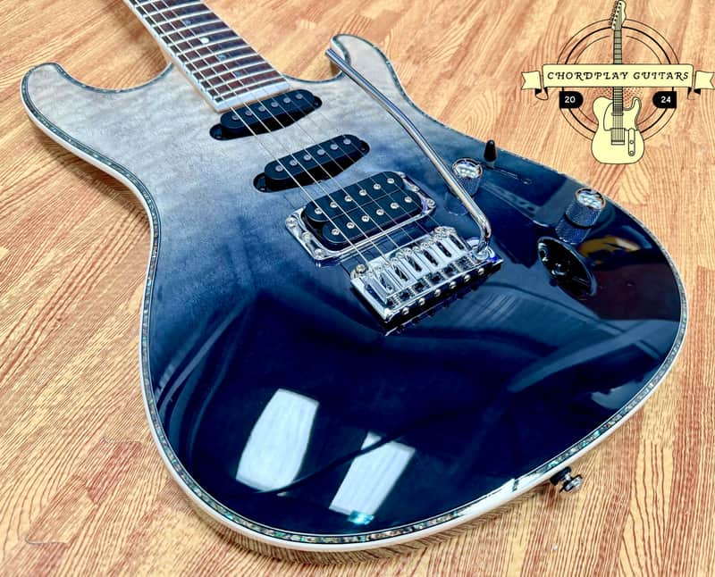 🔥2024🔥 Ibanez SA360NQM Black Mirage Gradation HSS Electric Guitar~ MINT! image 1