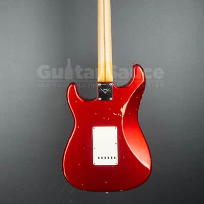 Fender Custom Shop Stratocaster 58 Relic Faded Aged 2022 - Candy Apple Red (COD 1127UG) image 16