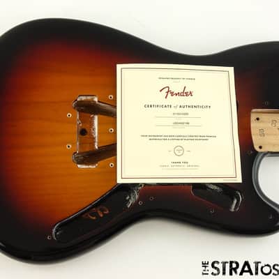 Fender American Performer Mustang Series BODY, USA Guitar 3 Color Sunburst image 2