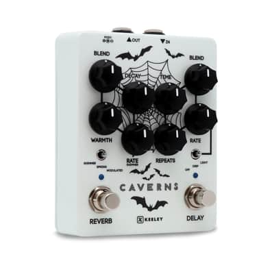 Keeley Spooky "Glow in the Dark" Caverns Delay Reverb Pedal V2 image 4