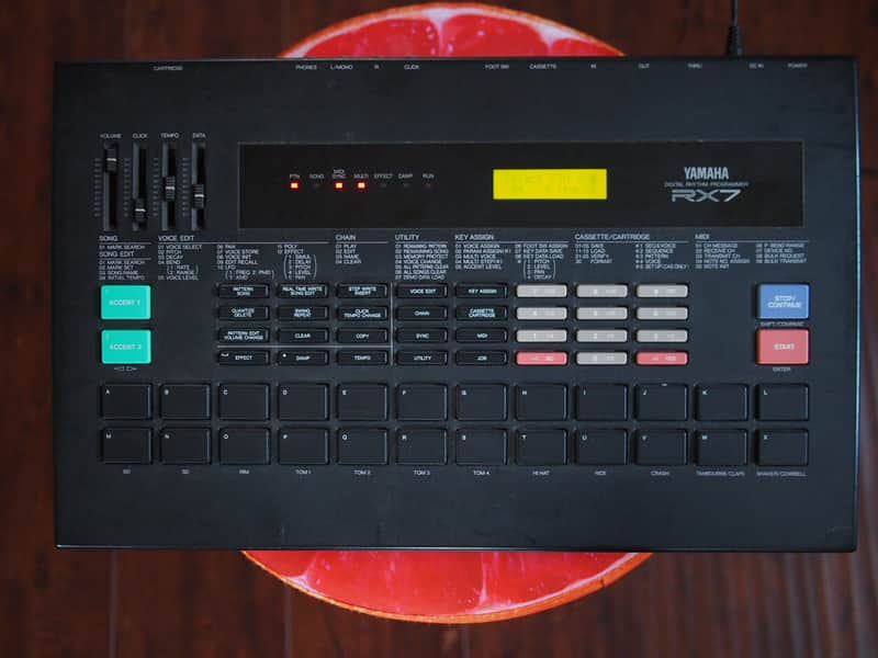 Yamaha RX7 Rhythm Programmer Drum Machine | Reverb