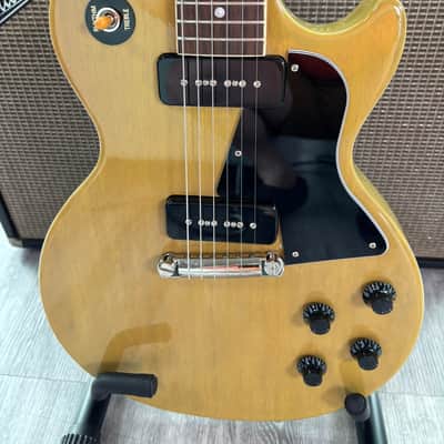 2024 Gibson Les Paul Special TV Yellow Demo Shop w/Mods image 2