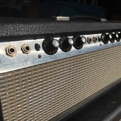 Fender Bandmaster amp head Silverface image 2
