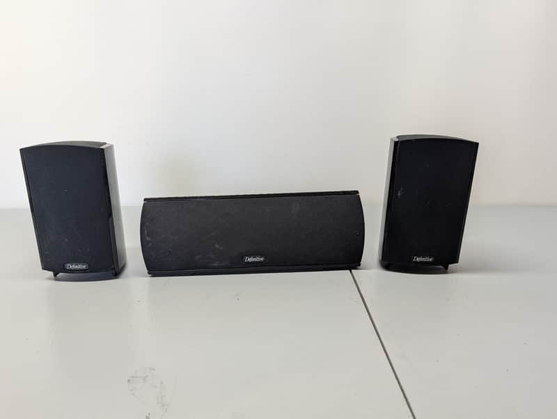 Definitive Technology ProCinema 600 Bookshelf Speakers Home Theater Passive Pair image 1